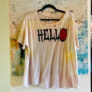 RARE HTF UNIF Hell-o tee